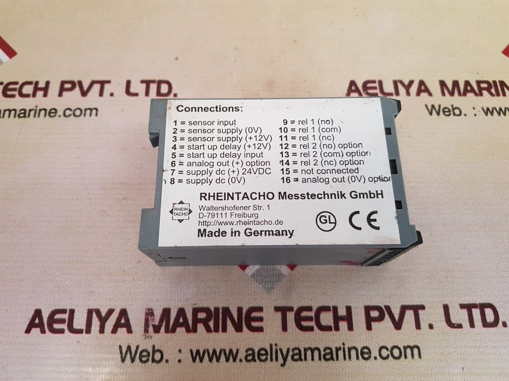 Rheintacho 5823.200 speed monitor fa-61297/027