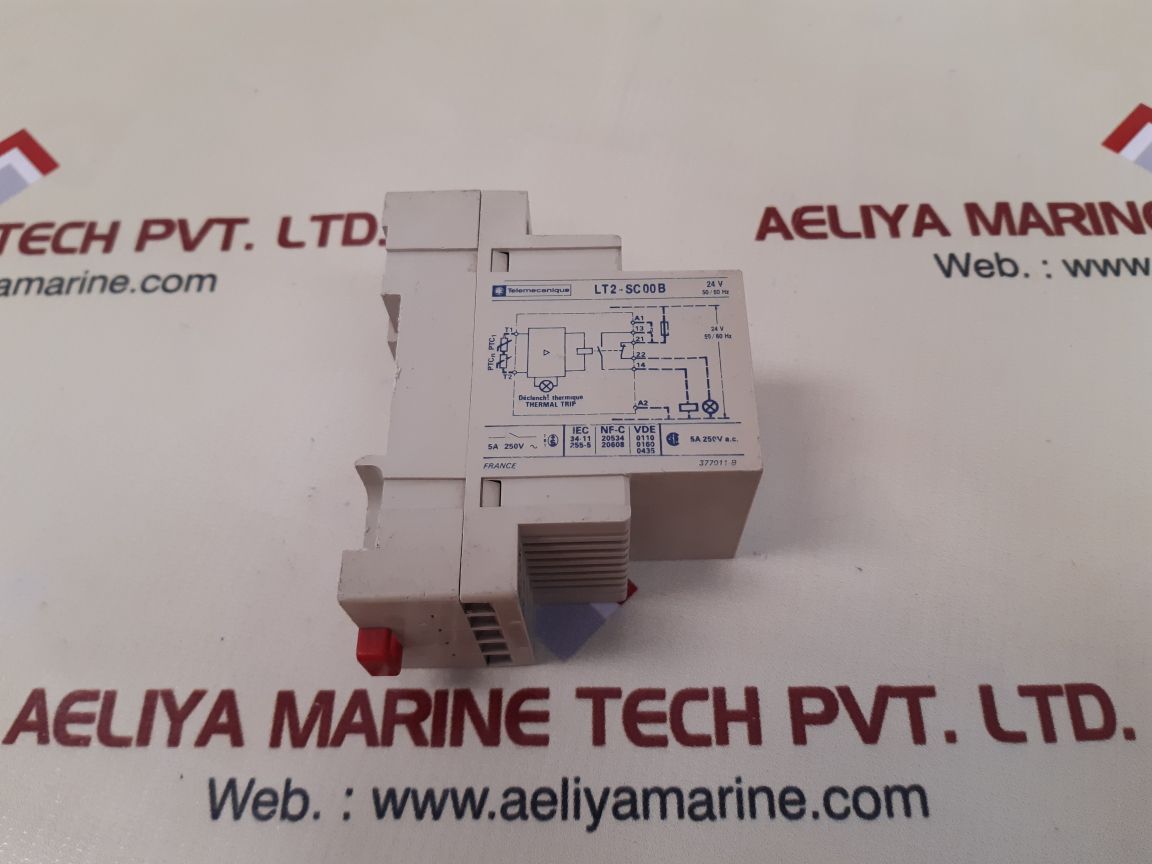 Telemecanique lt2-sc00b thermal trip relay module