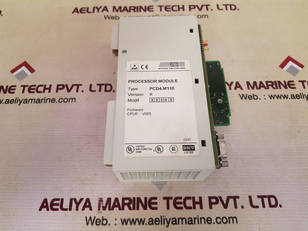Saia pcd4.m110 processor module ver.k