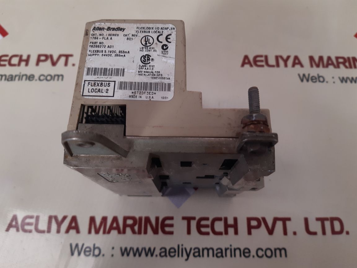 Allen-bradley 1794-fla series a flexlogix i/o adapter 96299272 a01