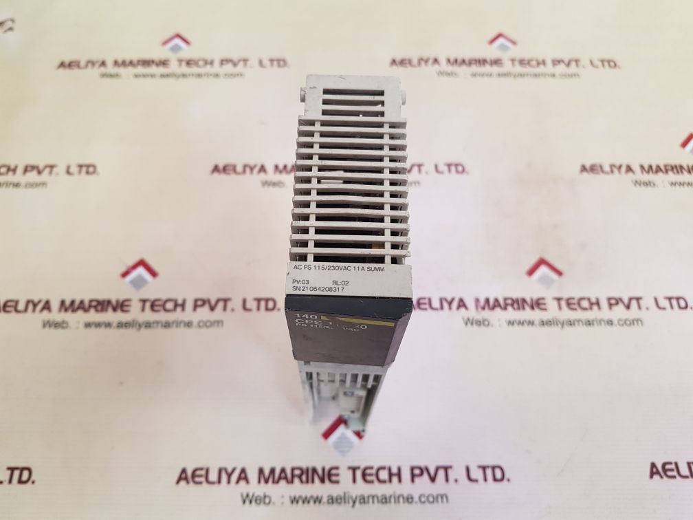 Schneider modicon quantum 140cps11420 power supply pv: 03 rl: 02
