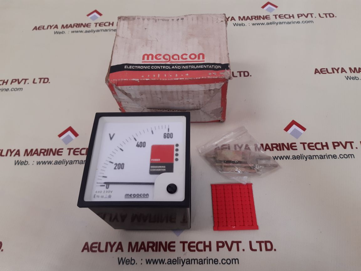 Megacon meve volt meter 0-600v