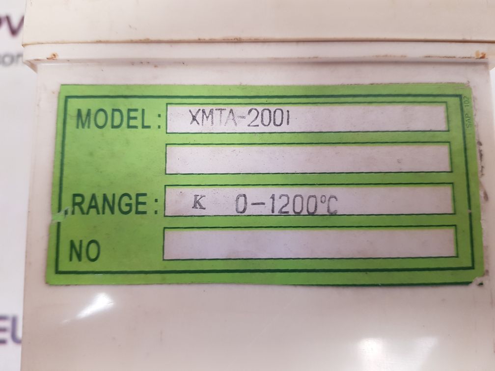 Xmt series xmta-2001 temperature controller 0-1200'c