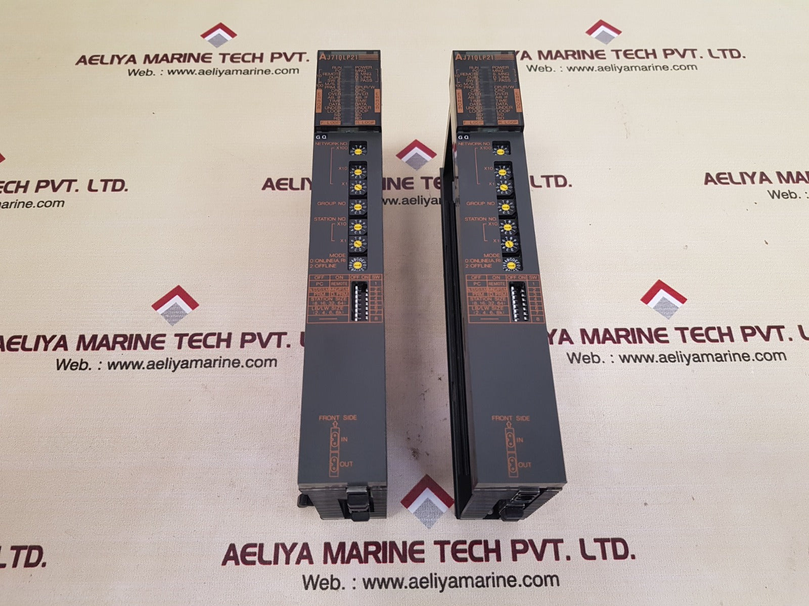 Mitsubishi electric melsec aj71qlp21 programmable controller