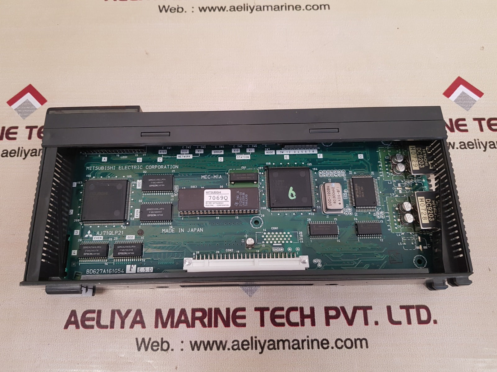 Mitsubishi electric melsec aj71qlp21 programmable controller