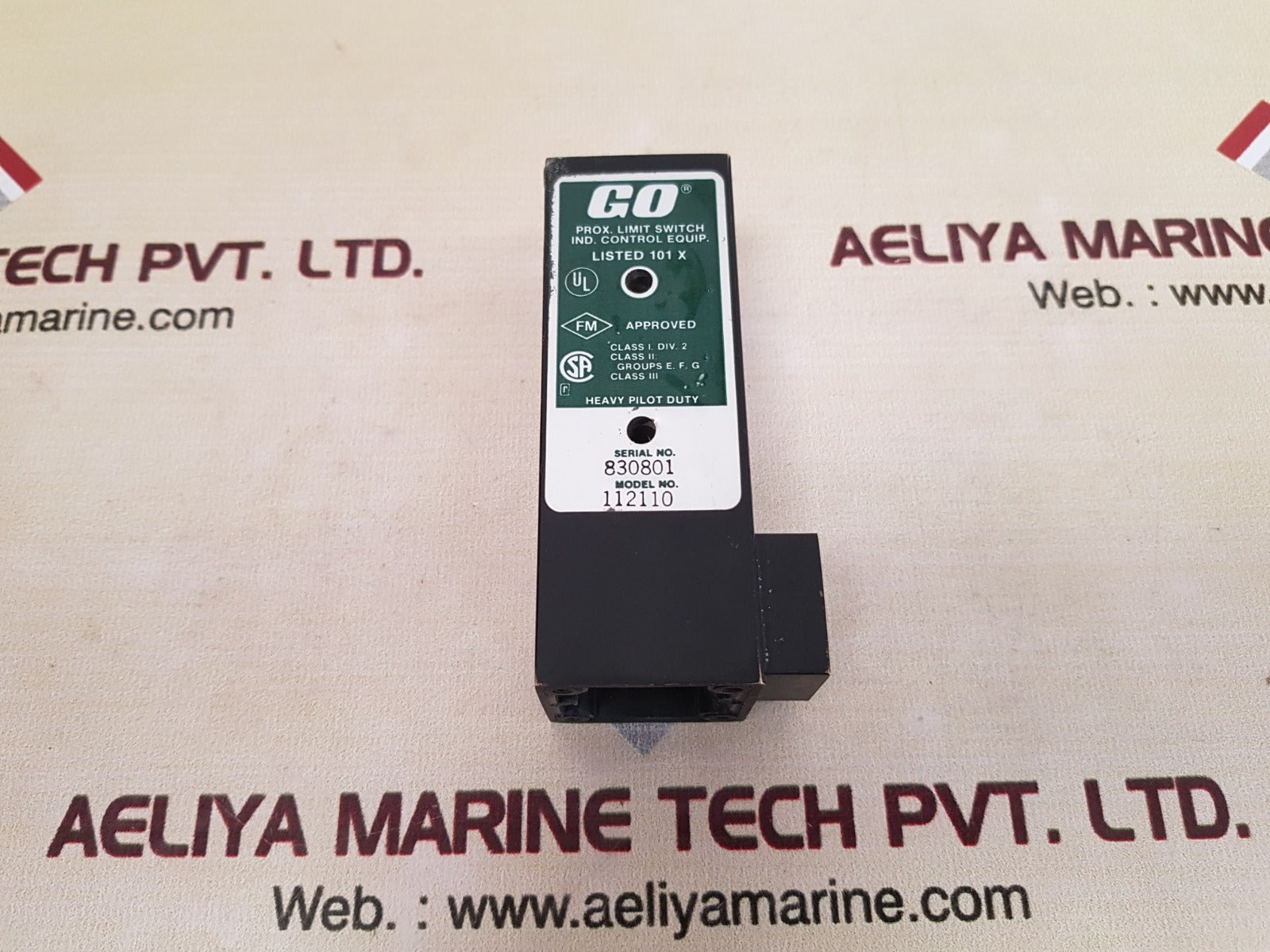 Go systems 112110 proximity limit switch