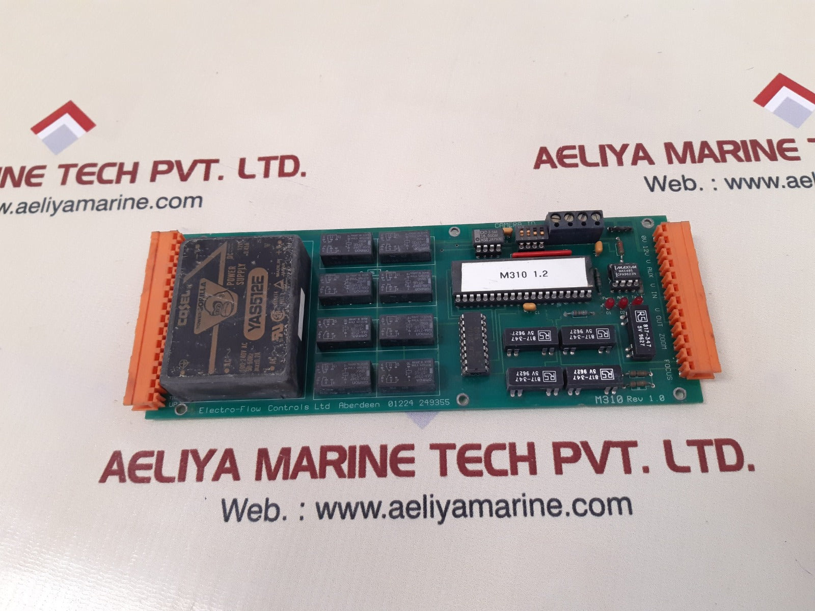 Electro-flow controls m310 rev 1.0 pcb card
