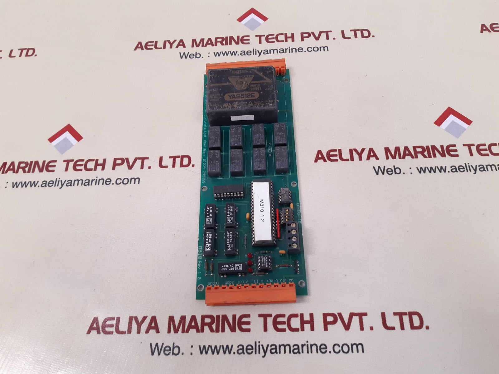 Electro-flow controls m310 rev 1.0 pcb card