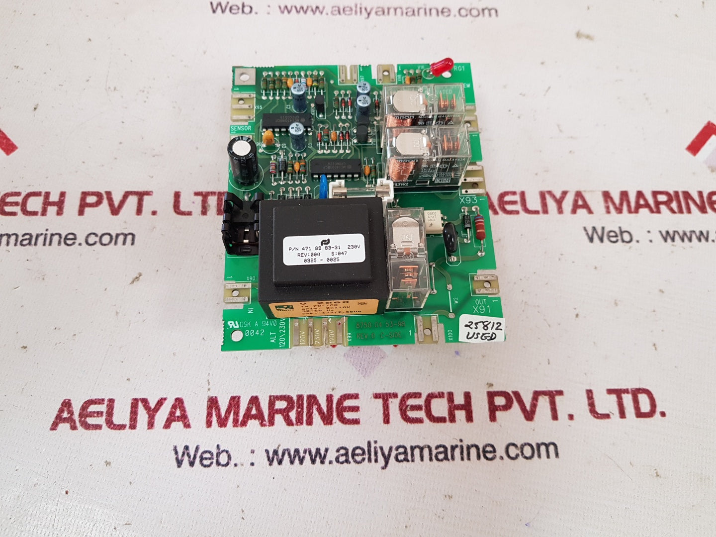 Security system 471 8983-31 pc board
