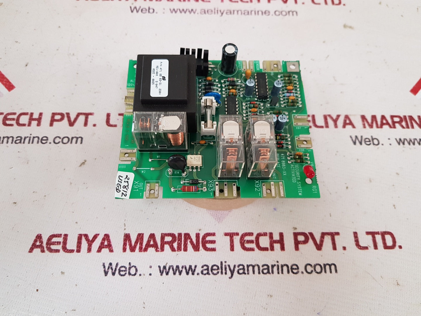 Security system 471 8983-31 pc board