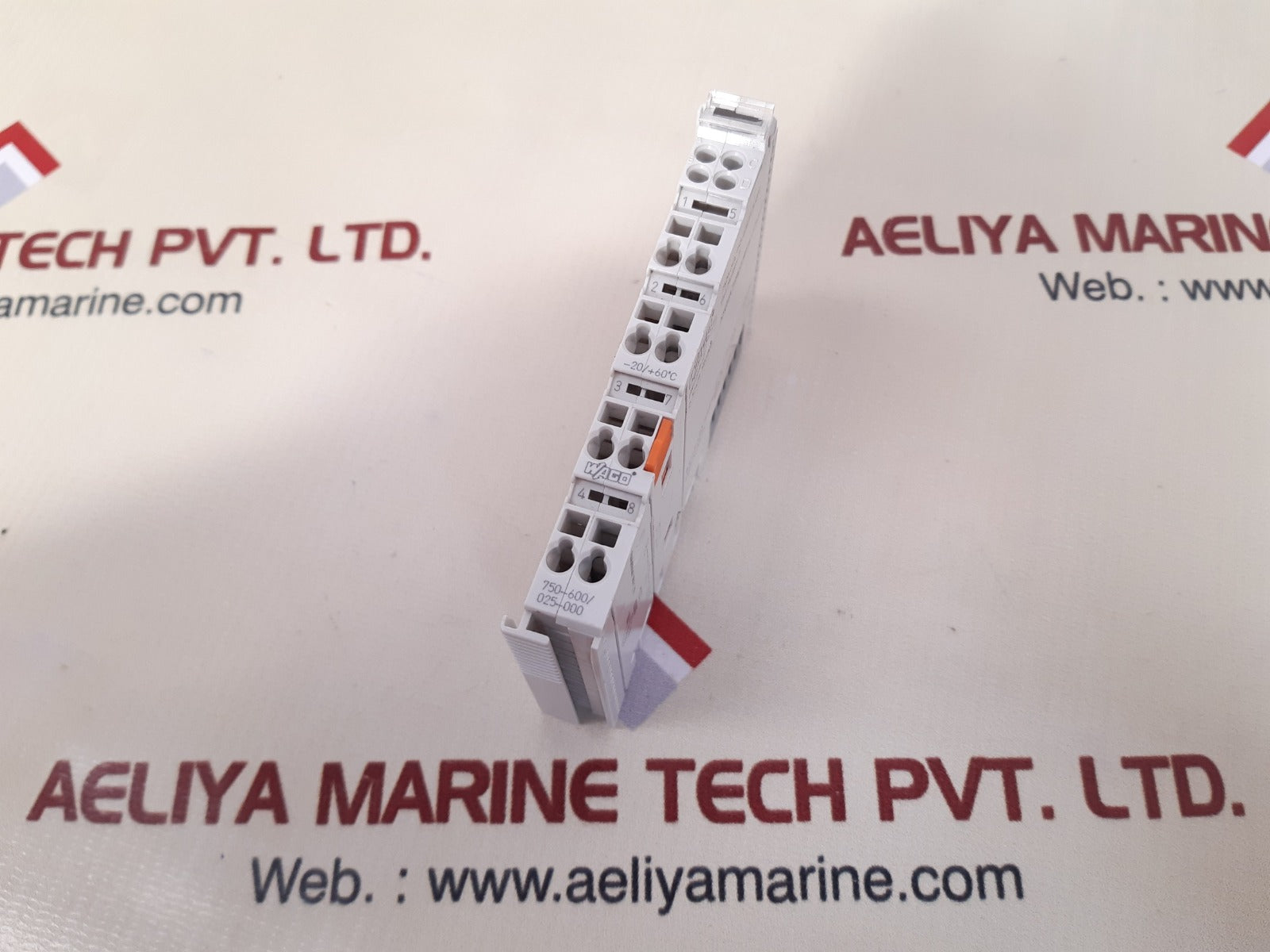 Wago 750-600/025-000 end module Used