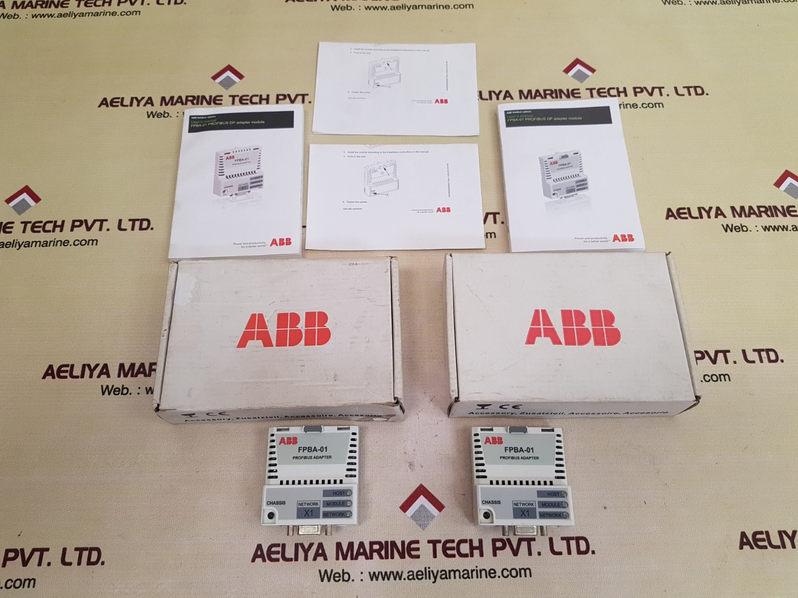 Abb fpba-01 profibus dp adapter module