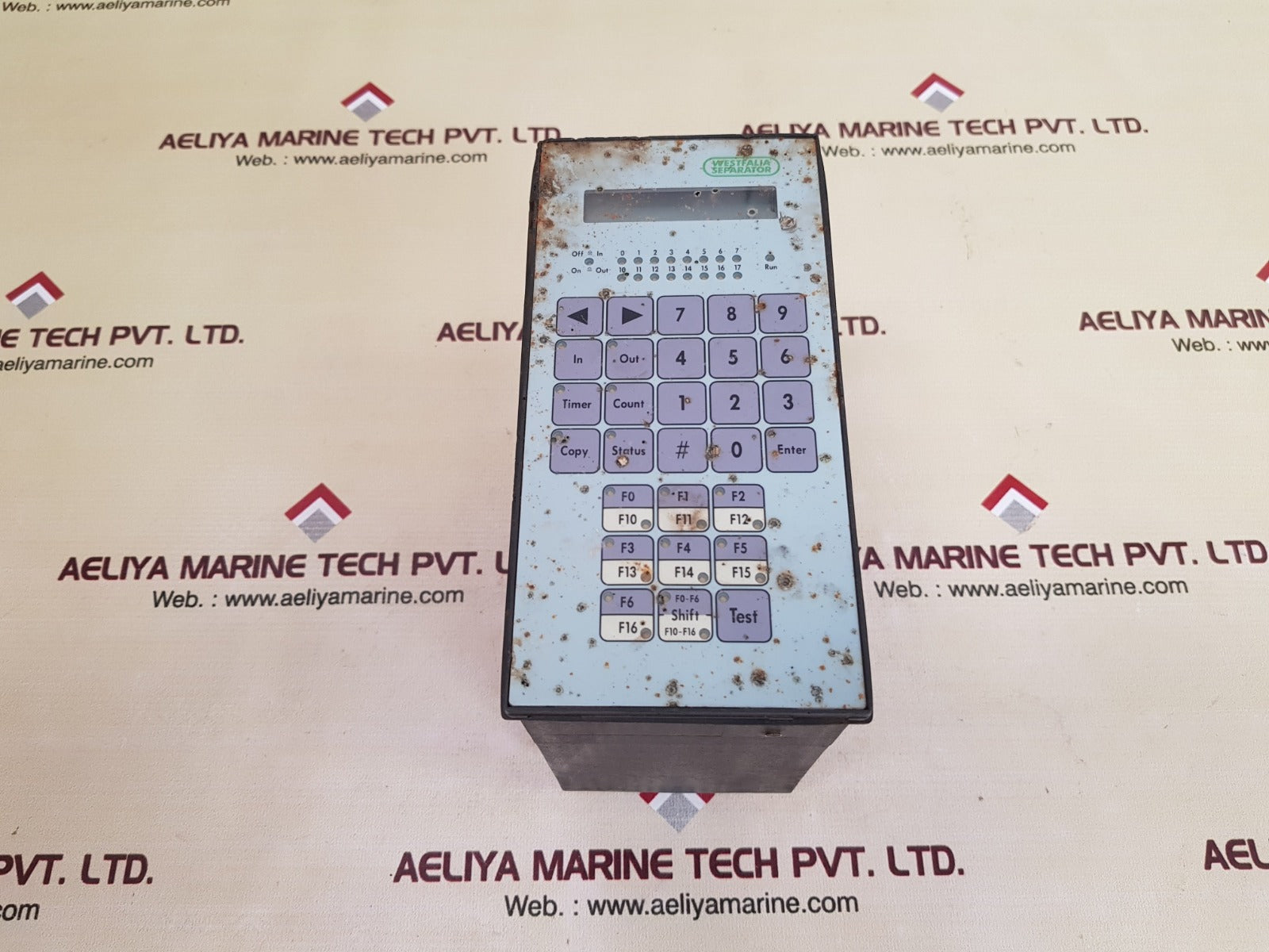 Westfalia separator plc 100/3 d 0005-4050-280 programmable controller