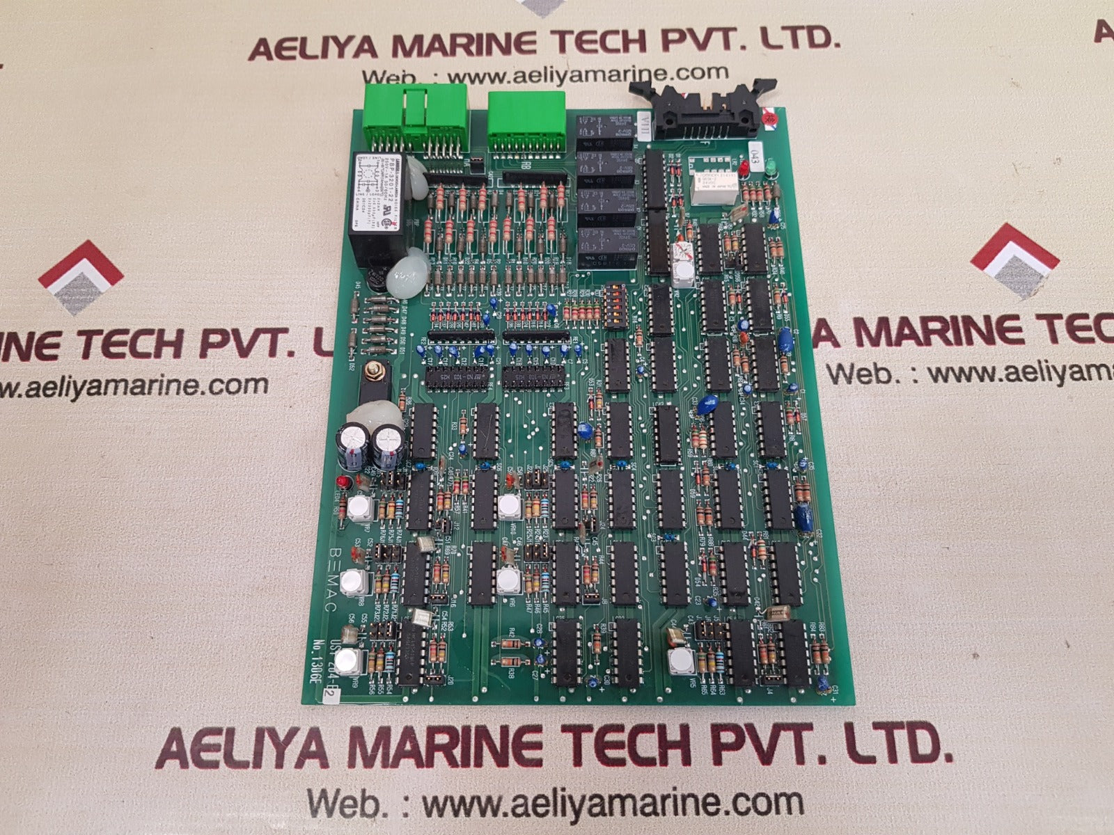 Be mac ust-204-e 2/ust-204-b 2 circuit panel board