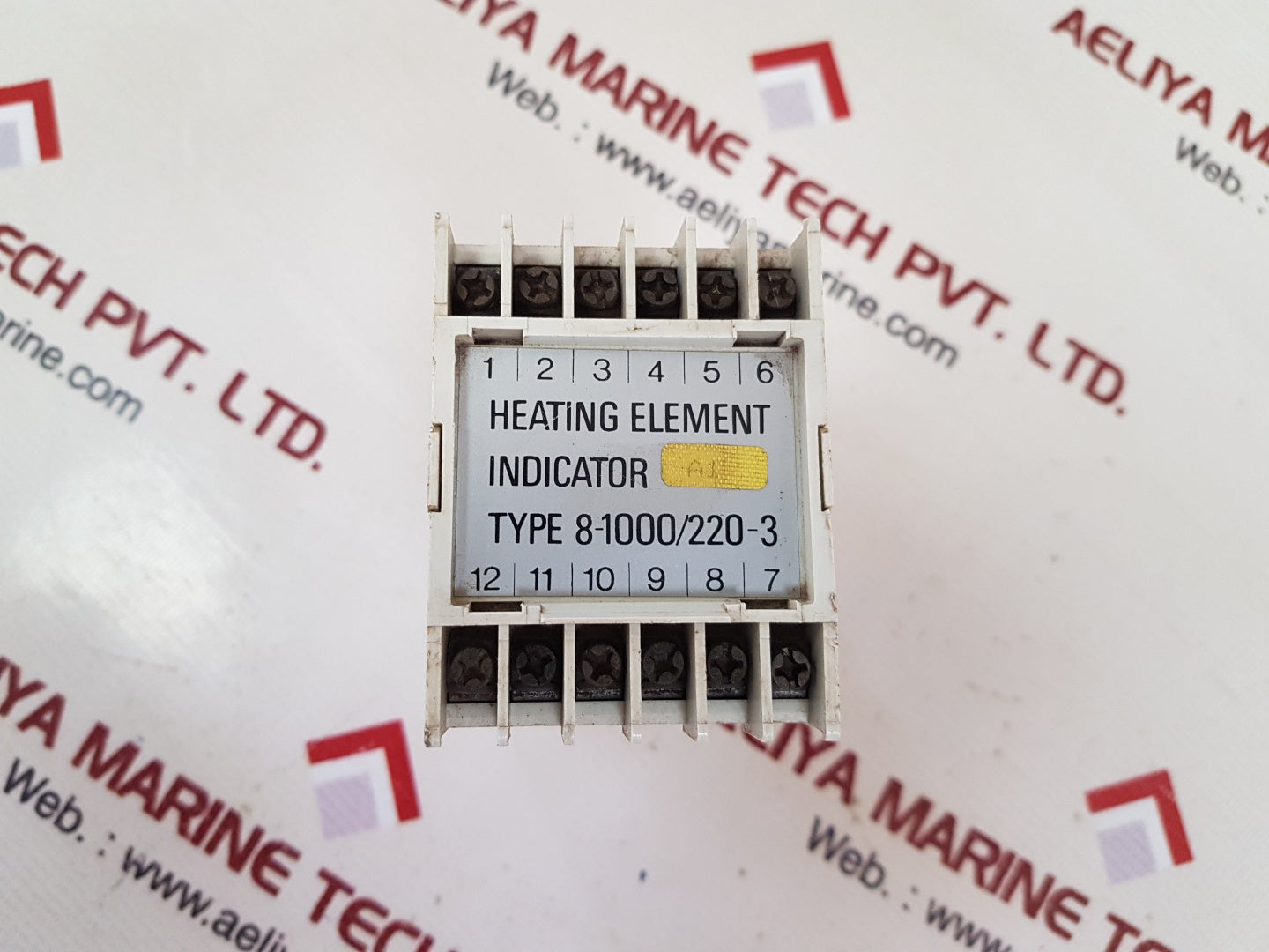 Semco 8-1000/220-3 heating element indicator 220vac 50/60hz