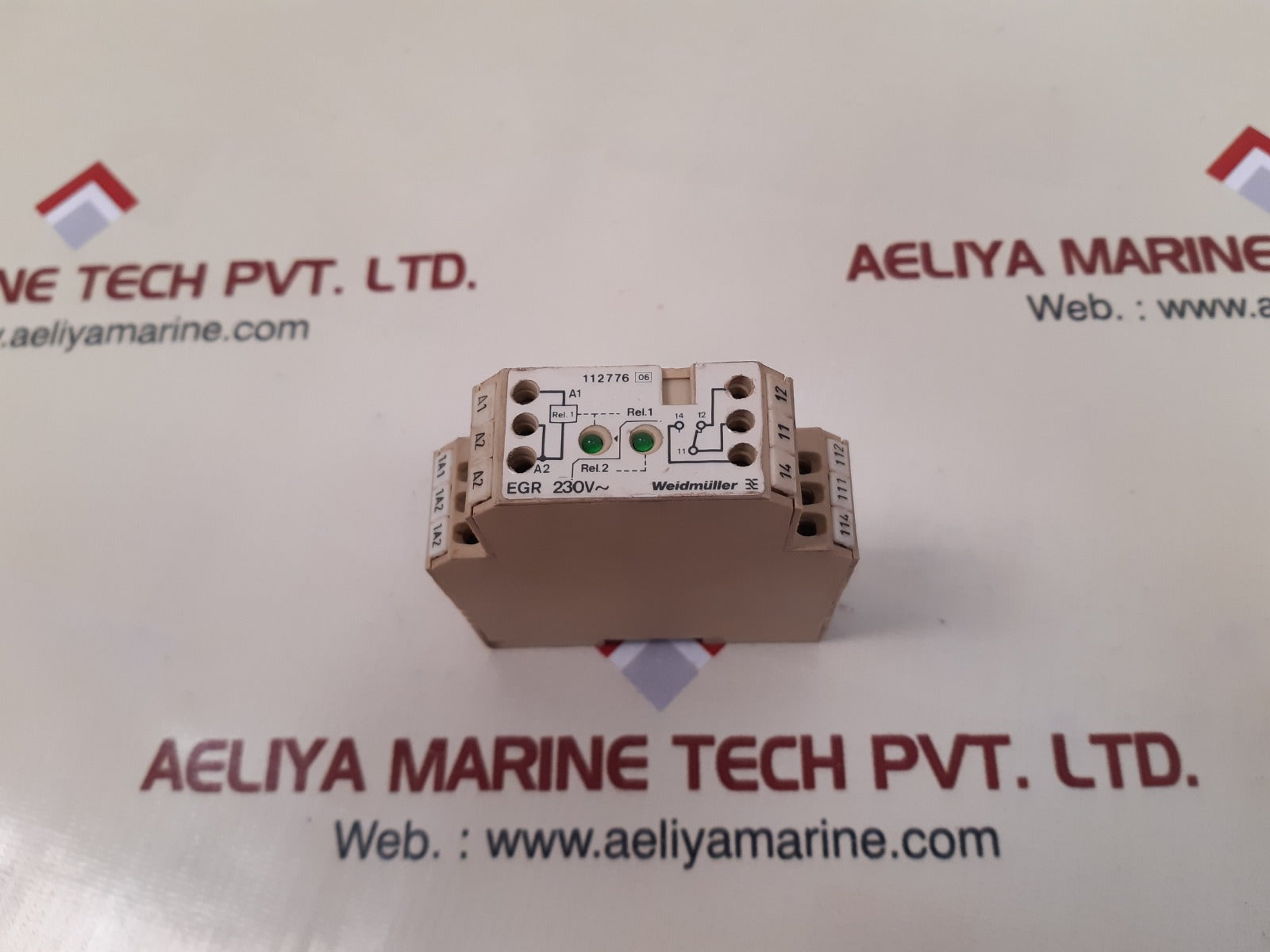 Weidmuller egr 230v~ relay 112776