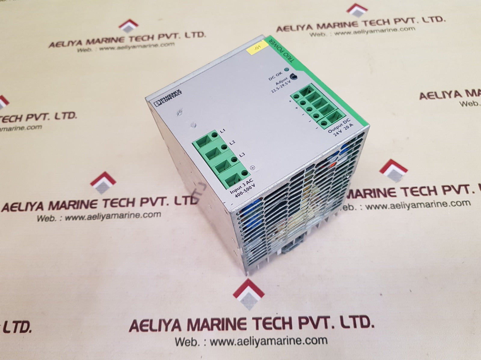 Phoenix contact trio-ps/3ac/24dc/20 power supply