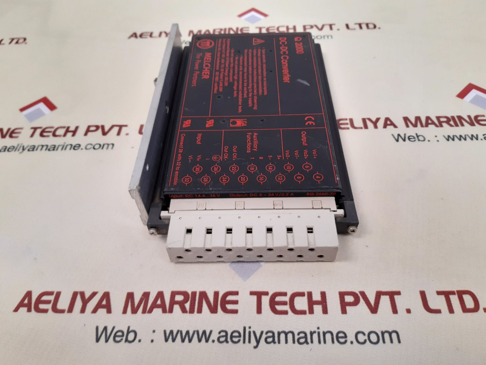 Melcher q 2000 dc-dc converter