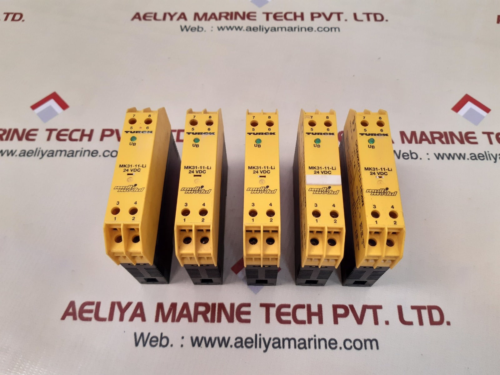 Turck mk31-11-li/24vdc multi module analog signal transmitter