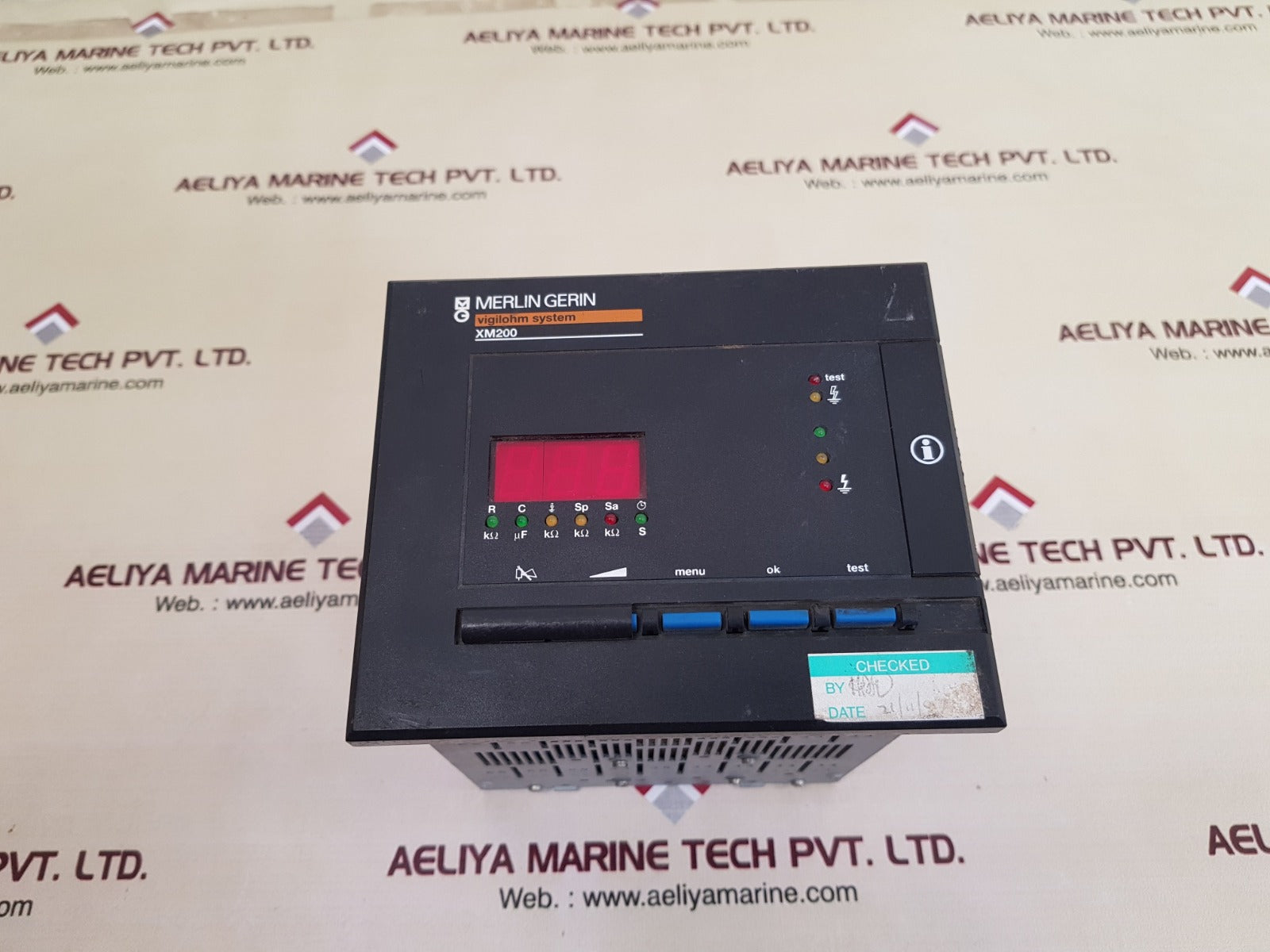 Merlin gerin xm200 vigilohm system monitoring 50730