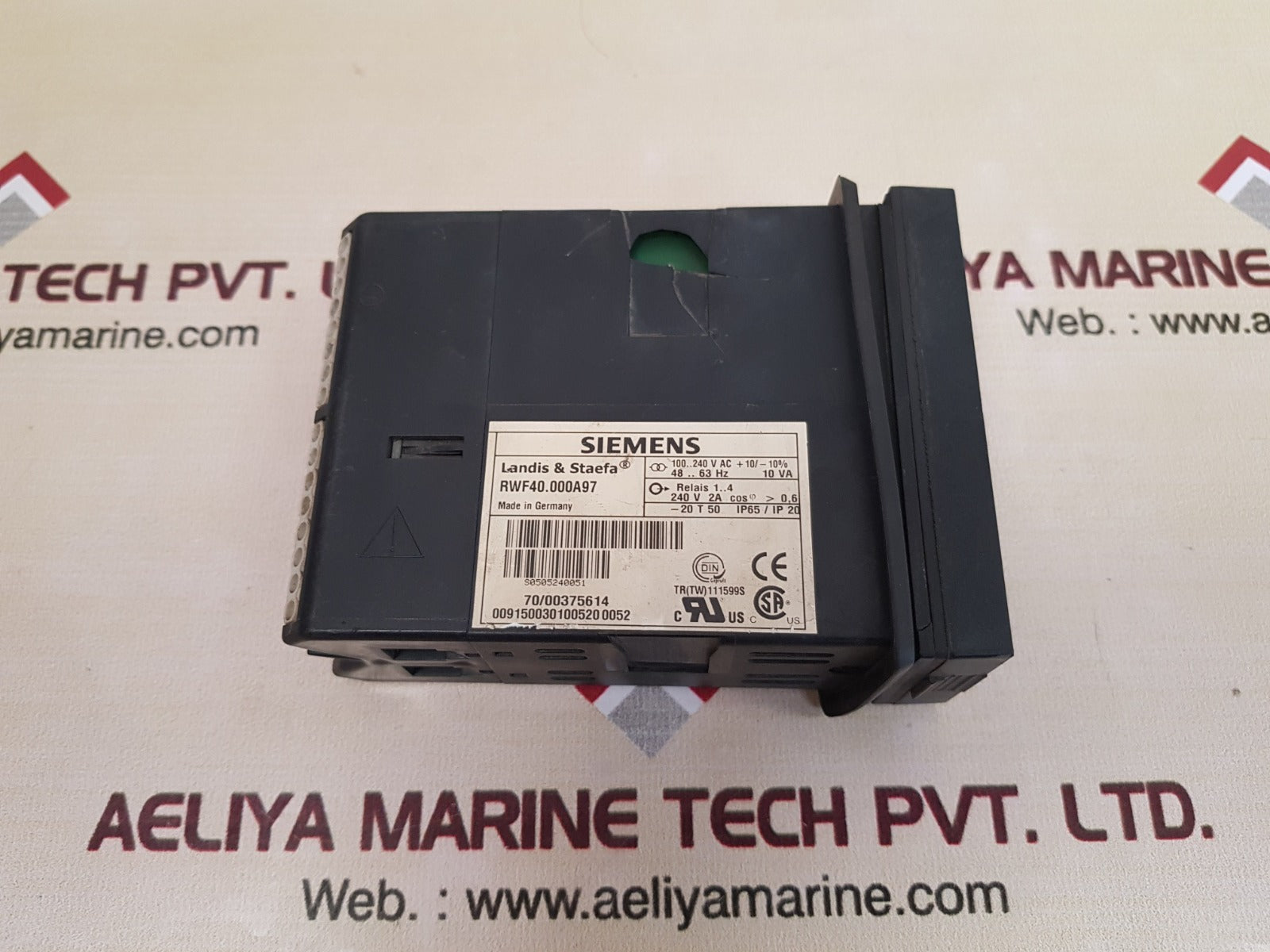 Siemens rwf40.000a97 proportional regulator