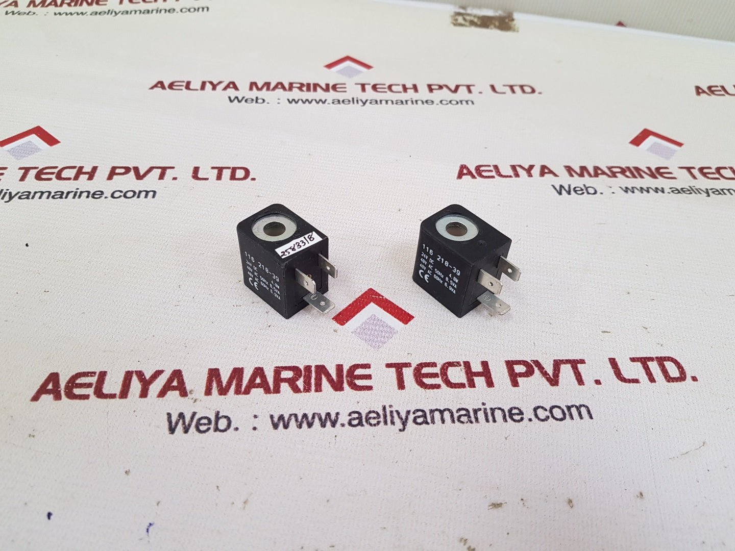 Lot Of 4X 116 218-39 solenoid coils 24vdc