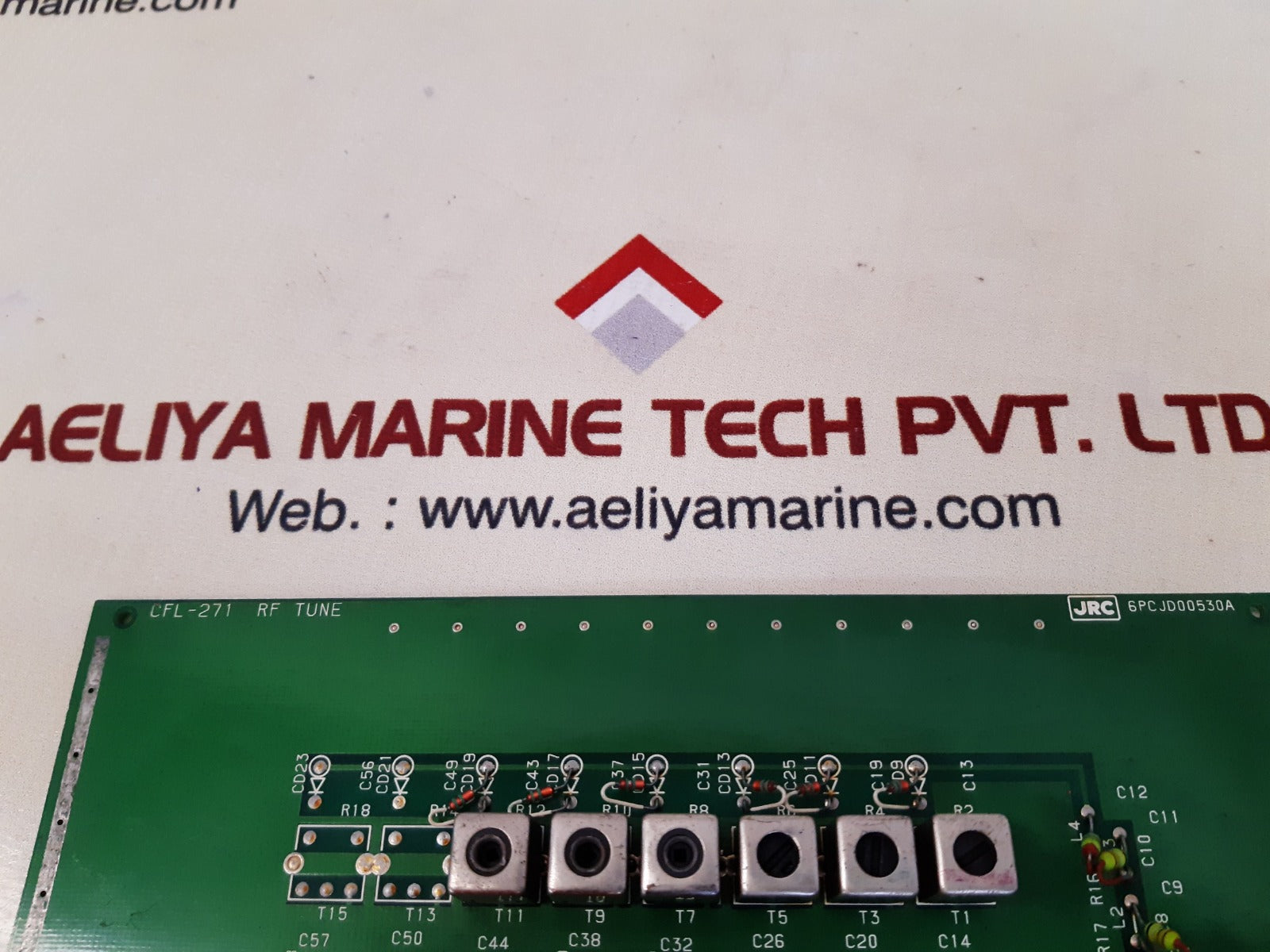 Jrc cfl-271 rf tune 6pcjd00530a pcb card