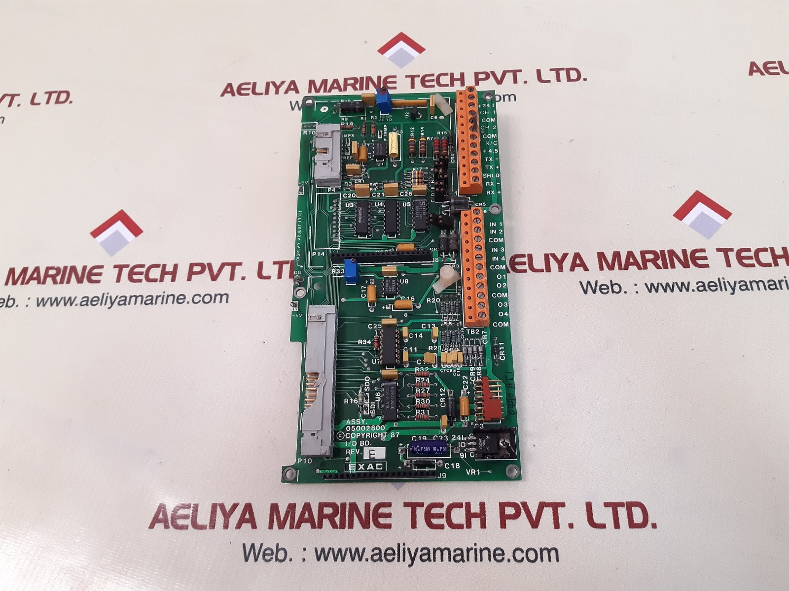 Exac 05002800 rev.e i/o board