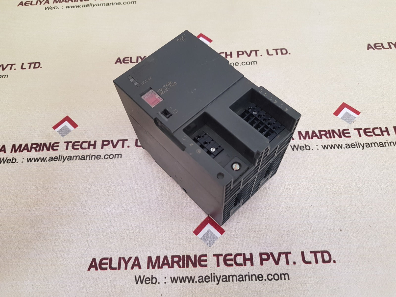 Siemens simatic s7 6es7 307-1ea00-0aa0 power supply module dc24v/5a