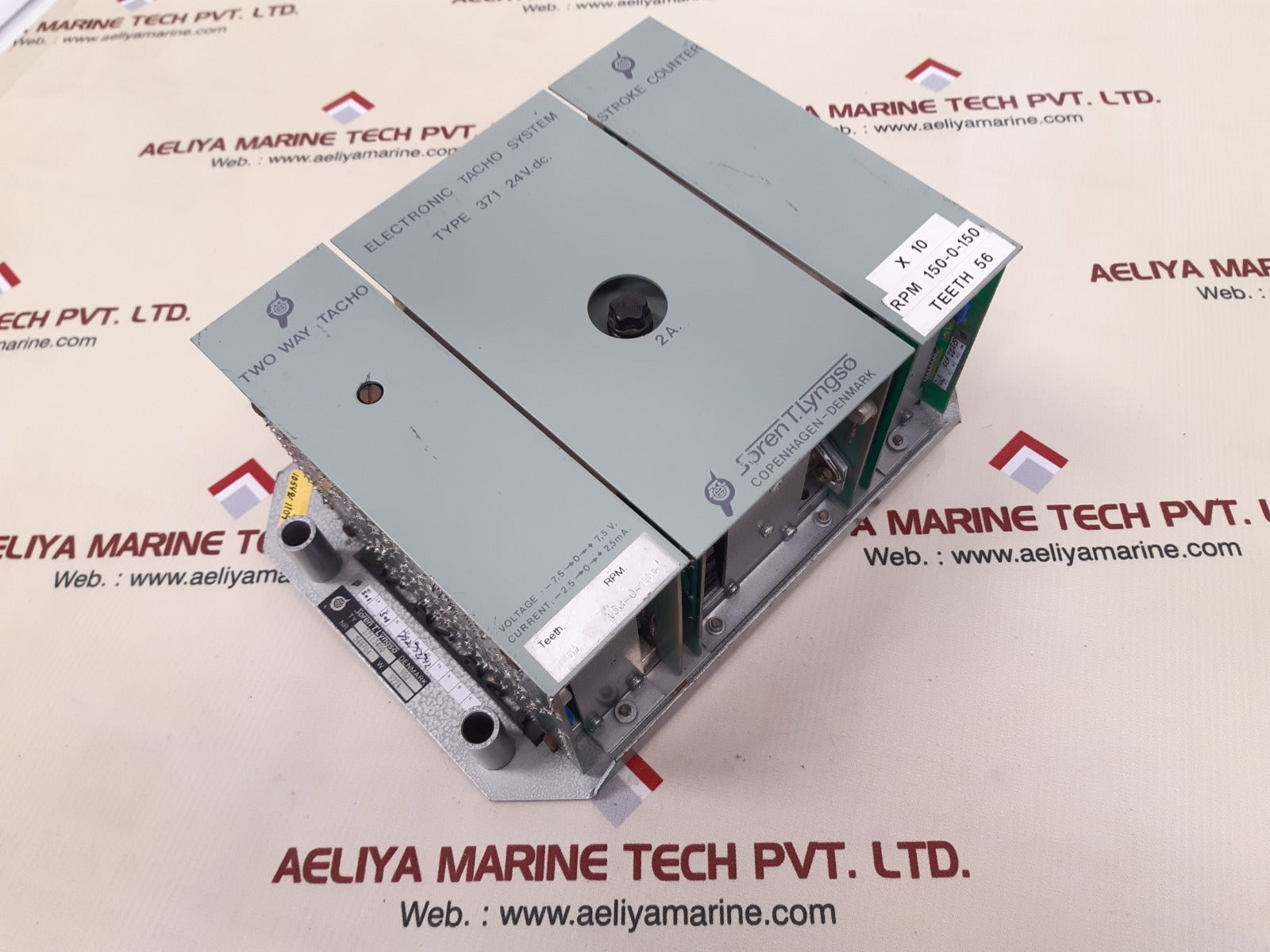 Soren t.lyngso 371 electronic tacho system 37113400 v02