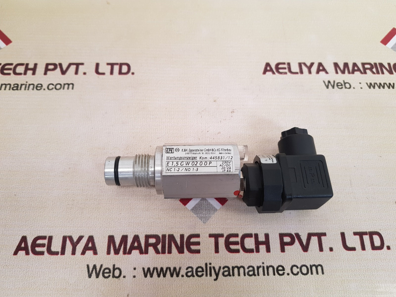 Epe 445831/12 filter clogging indicator switch