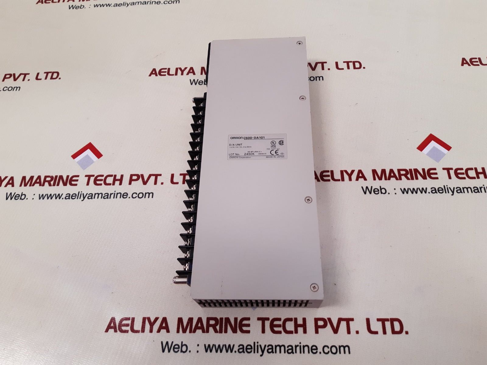 Omron c500-da101 analog output unit 4 to 20ma