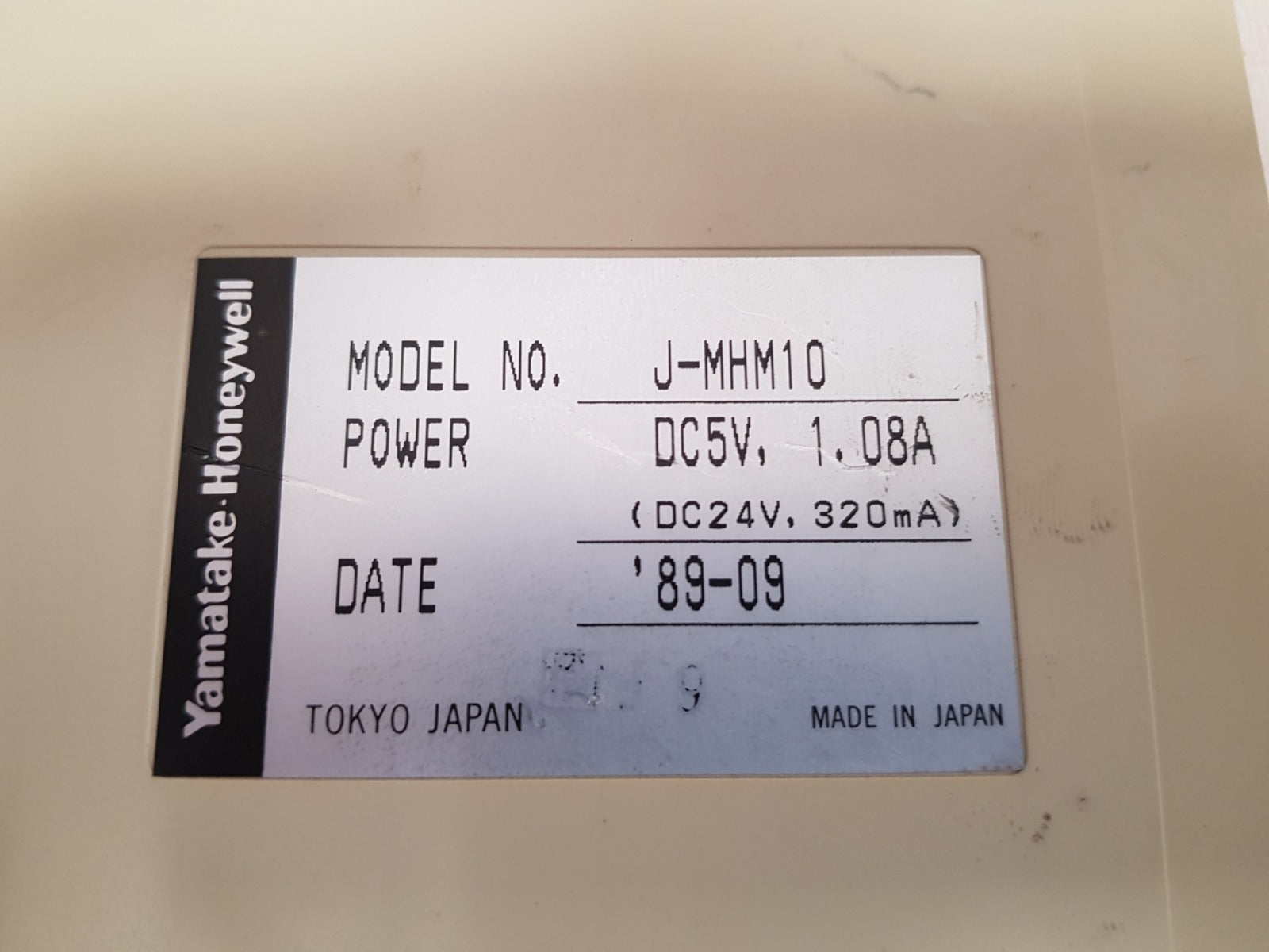 Yamatake honeywell j-mhm10 interface module dc5v, 1.08a