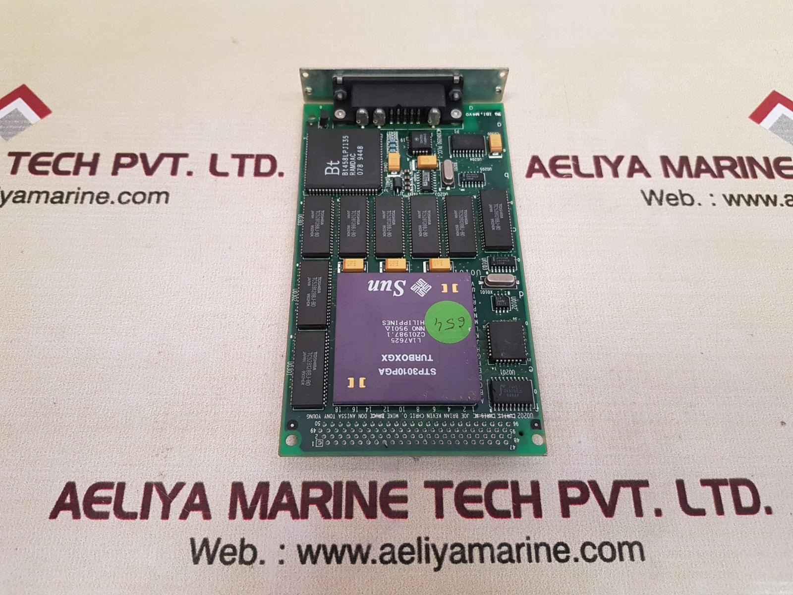Sun micro 270-2325-04 frame buffer sparcstation sbus video card gwvtgx1m rev.50