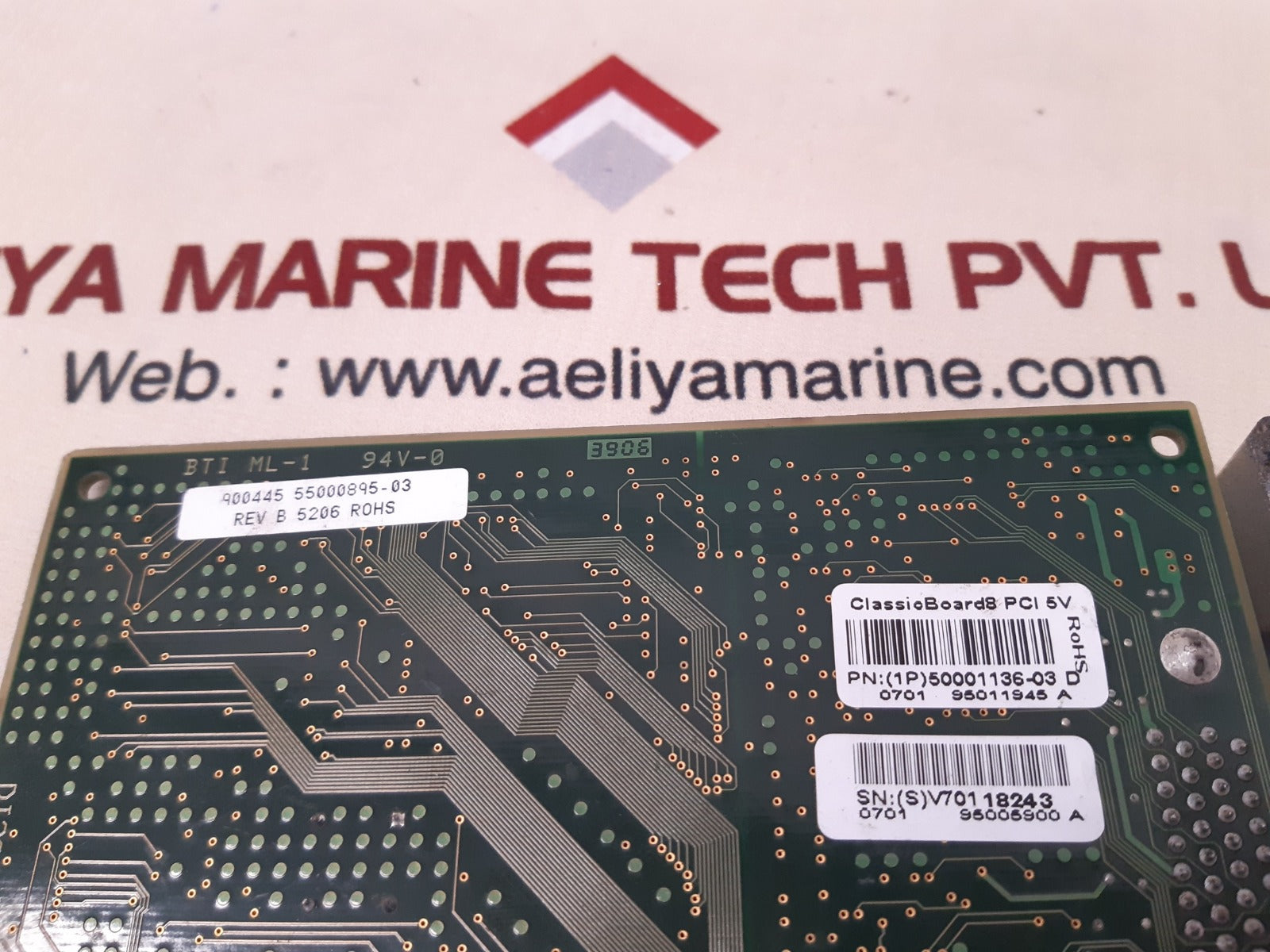 classicboard 8 pci rev b (1p)50001136-03 d serial interface adapter