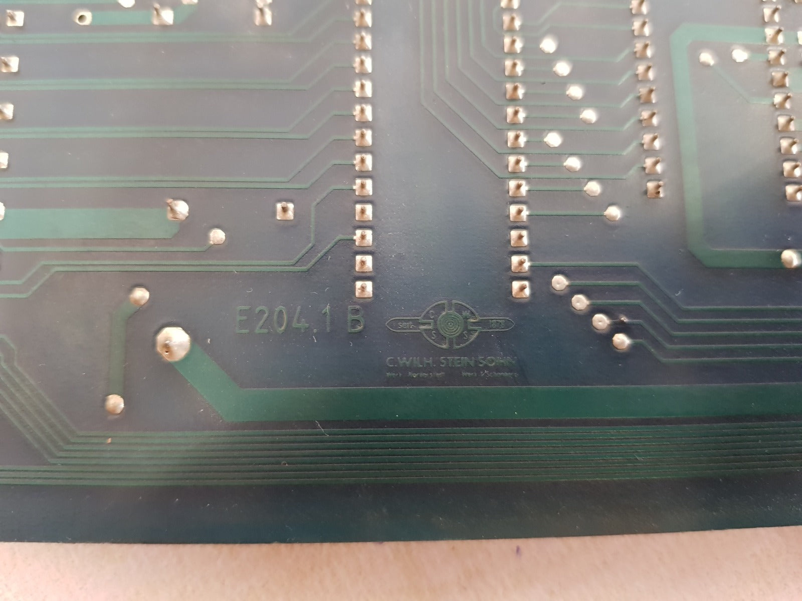 C.wilh.stein sohn e 204.1(1) electronic card