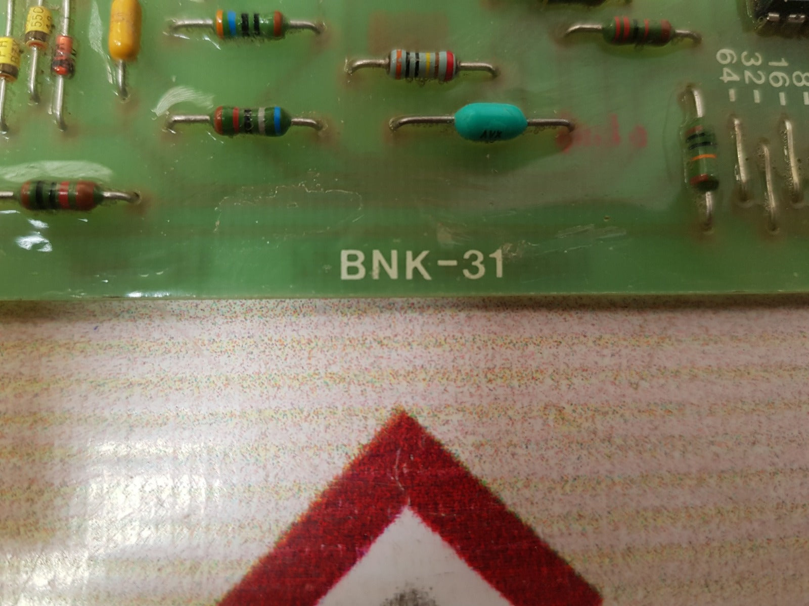 Autronica bnk-31 pcb card 7211-636.0001 used