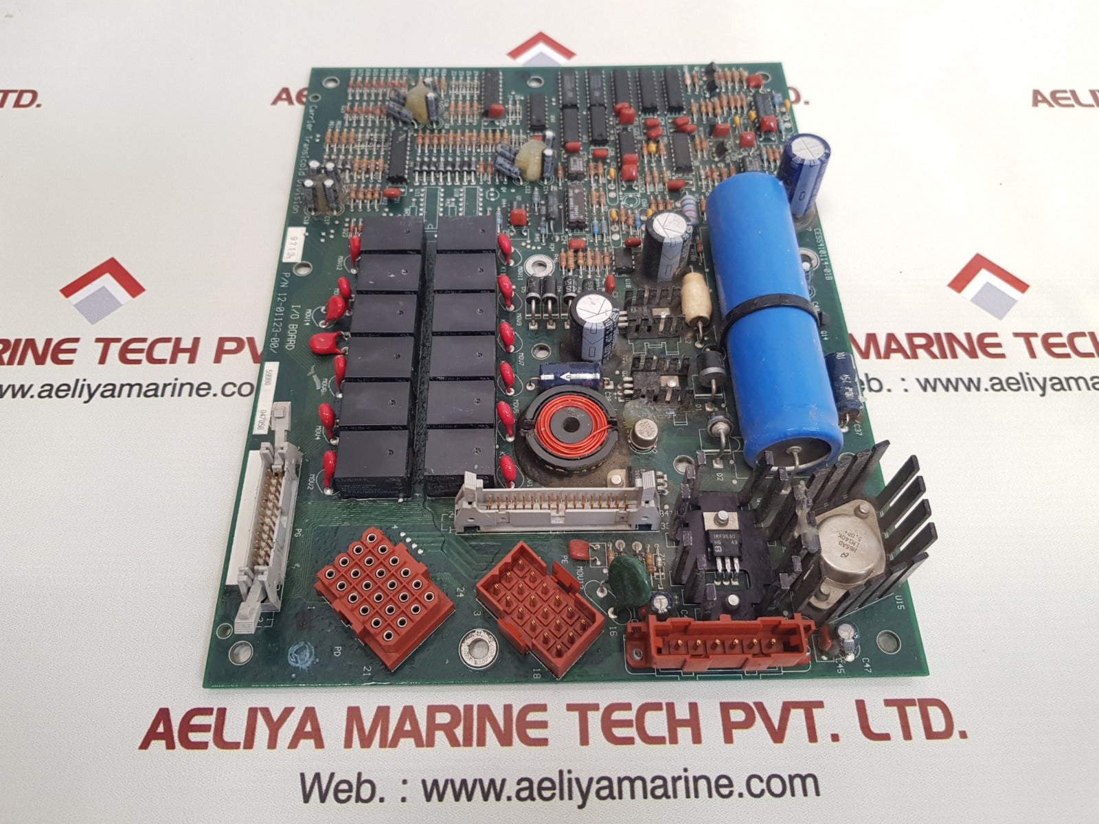 carrier transicold division 12-01123-00 i/o pc board used