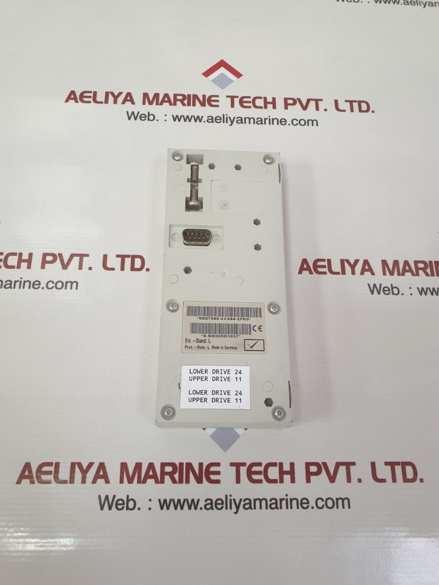 Siemens 6se7090-0xx84-2fk0 operator panel