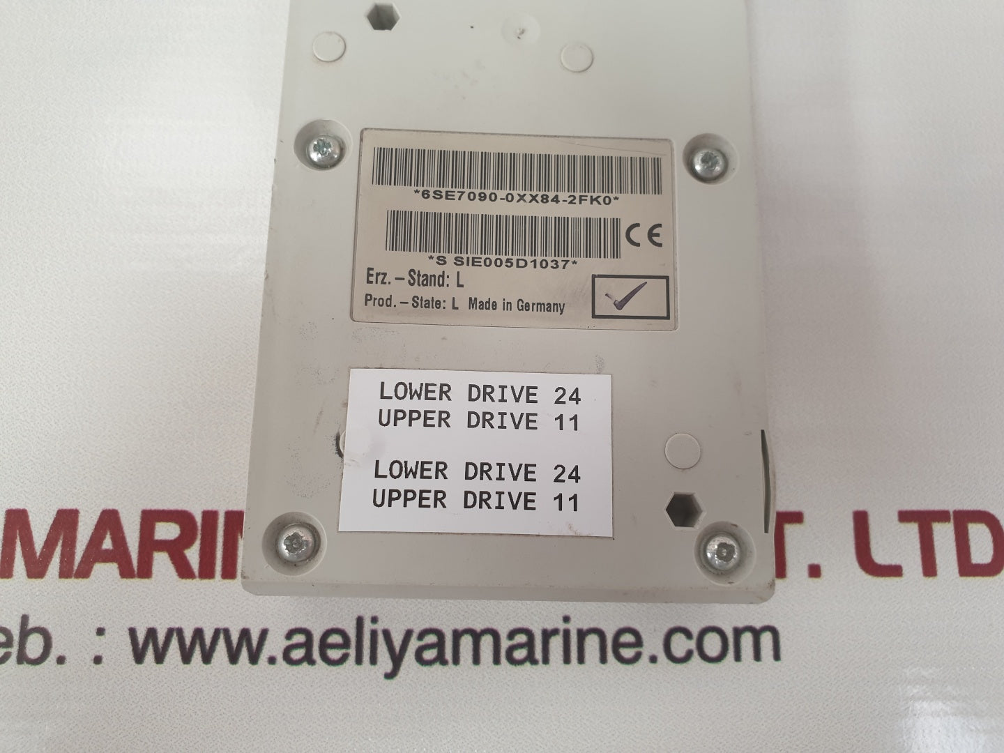 Siemens 6se7090-0xx84-2fk0 operator panel
