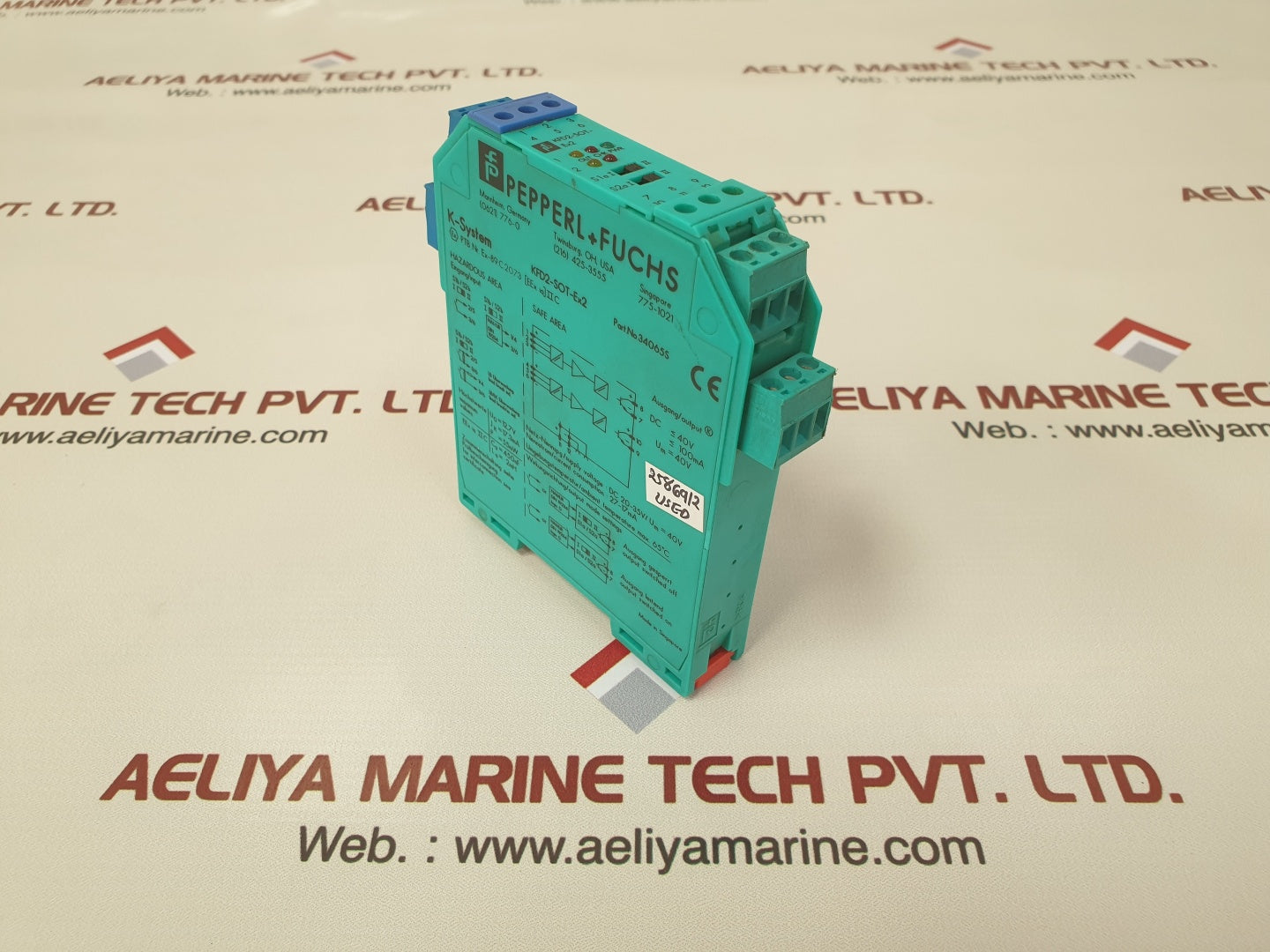 Pepperl+fuchs kfd2-sot-ex2 switch amplifier 34065s