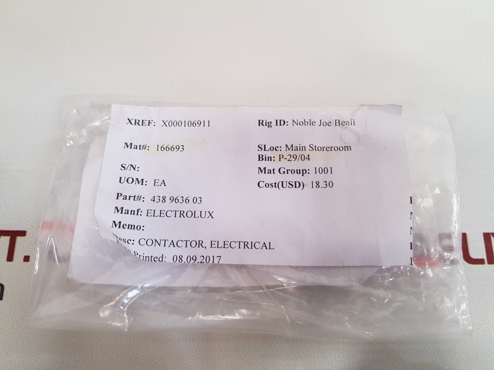 Benedikt & jager k3-10a01 electrical contactor