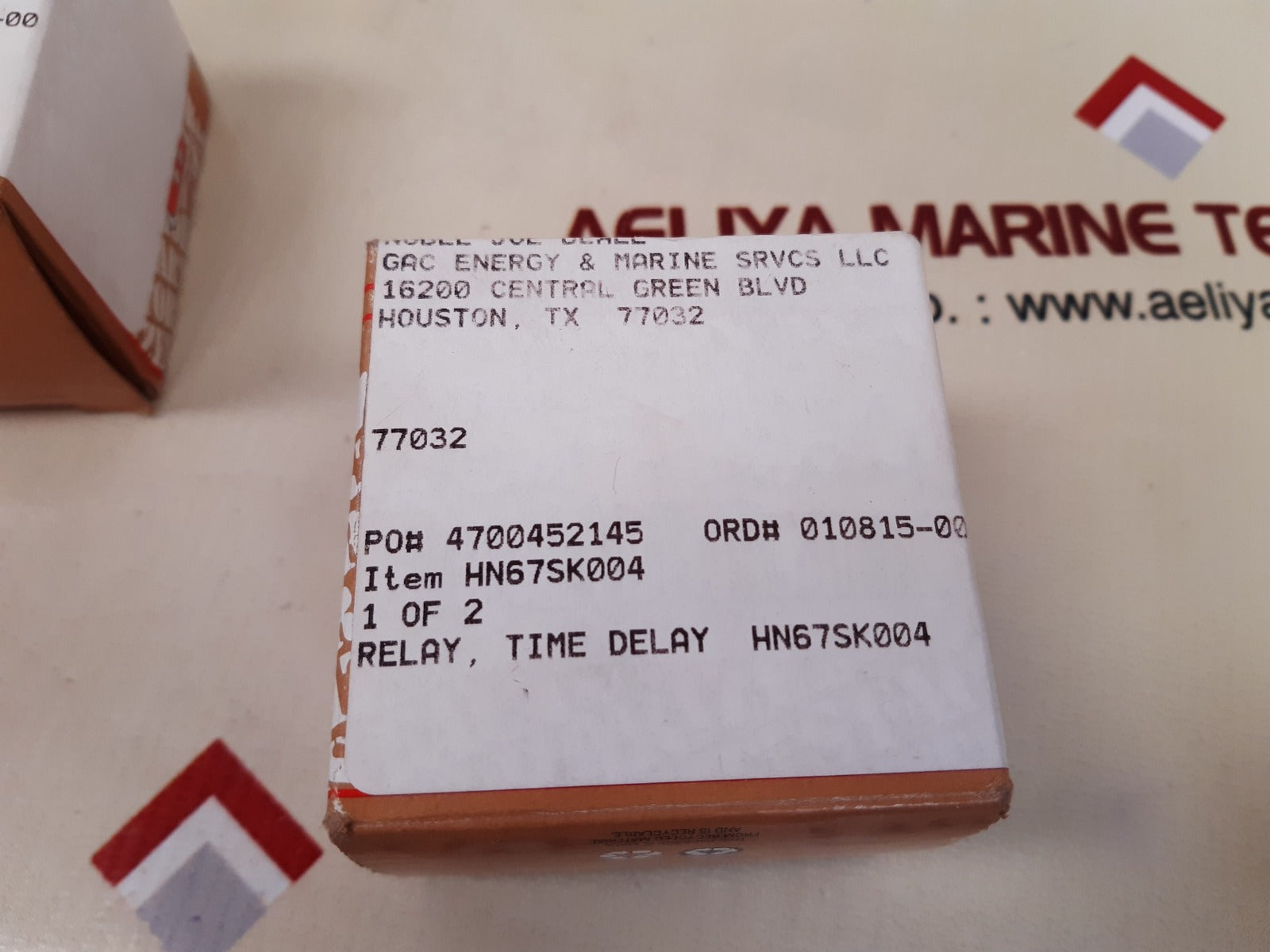 Airotronics u-tdu1060c3 time delay relay hn67sk-004