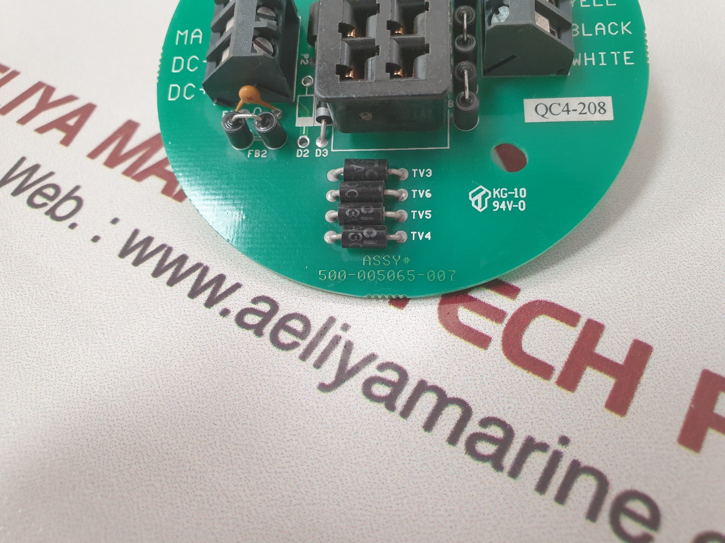 Detcon 500-005065-007 connection board Used