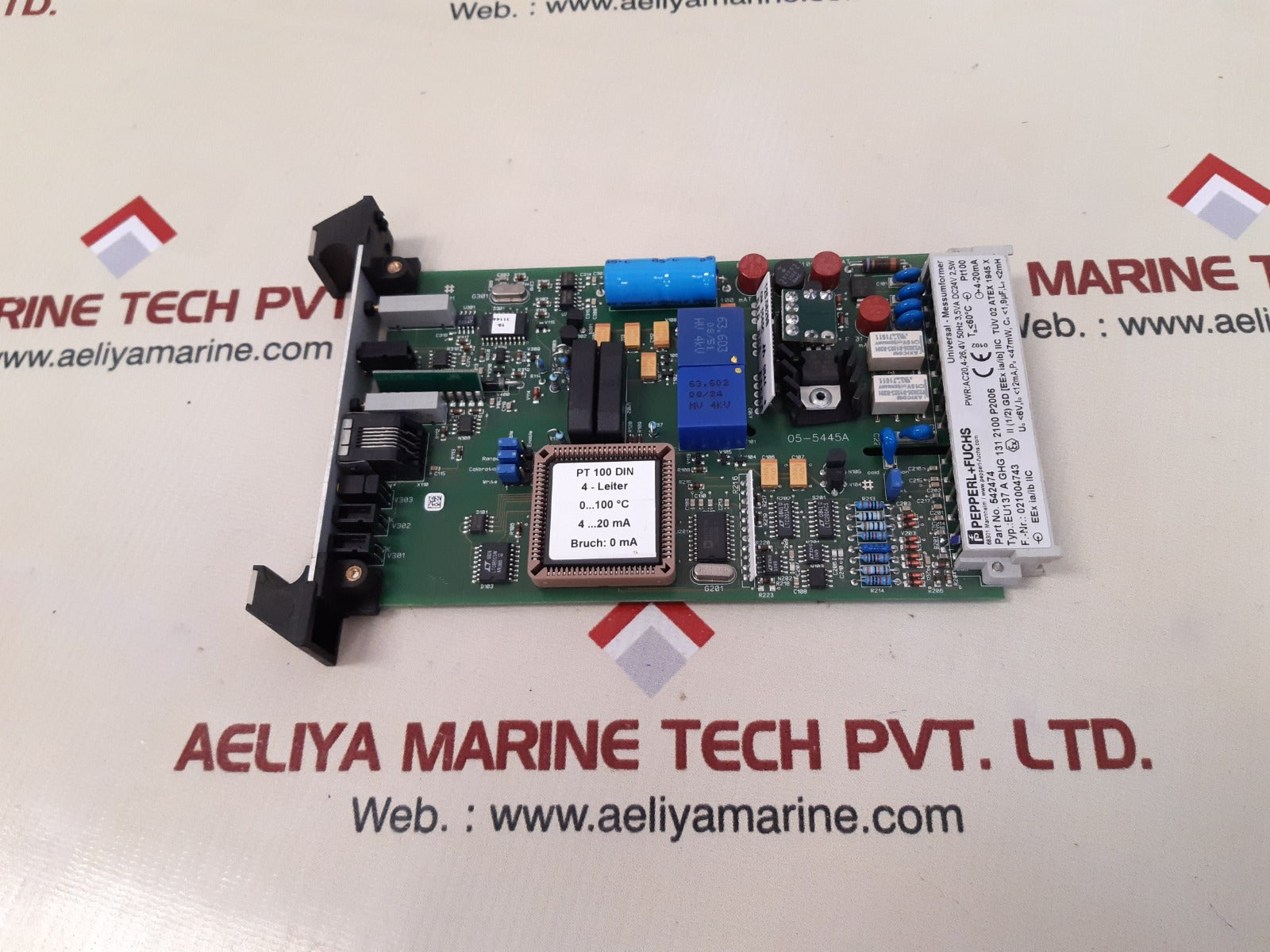 Pepperl+fuchs eu137a ghg 131 2100 p2006 universal transmitter 542474