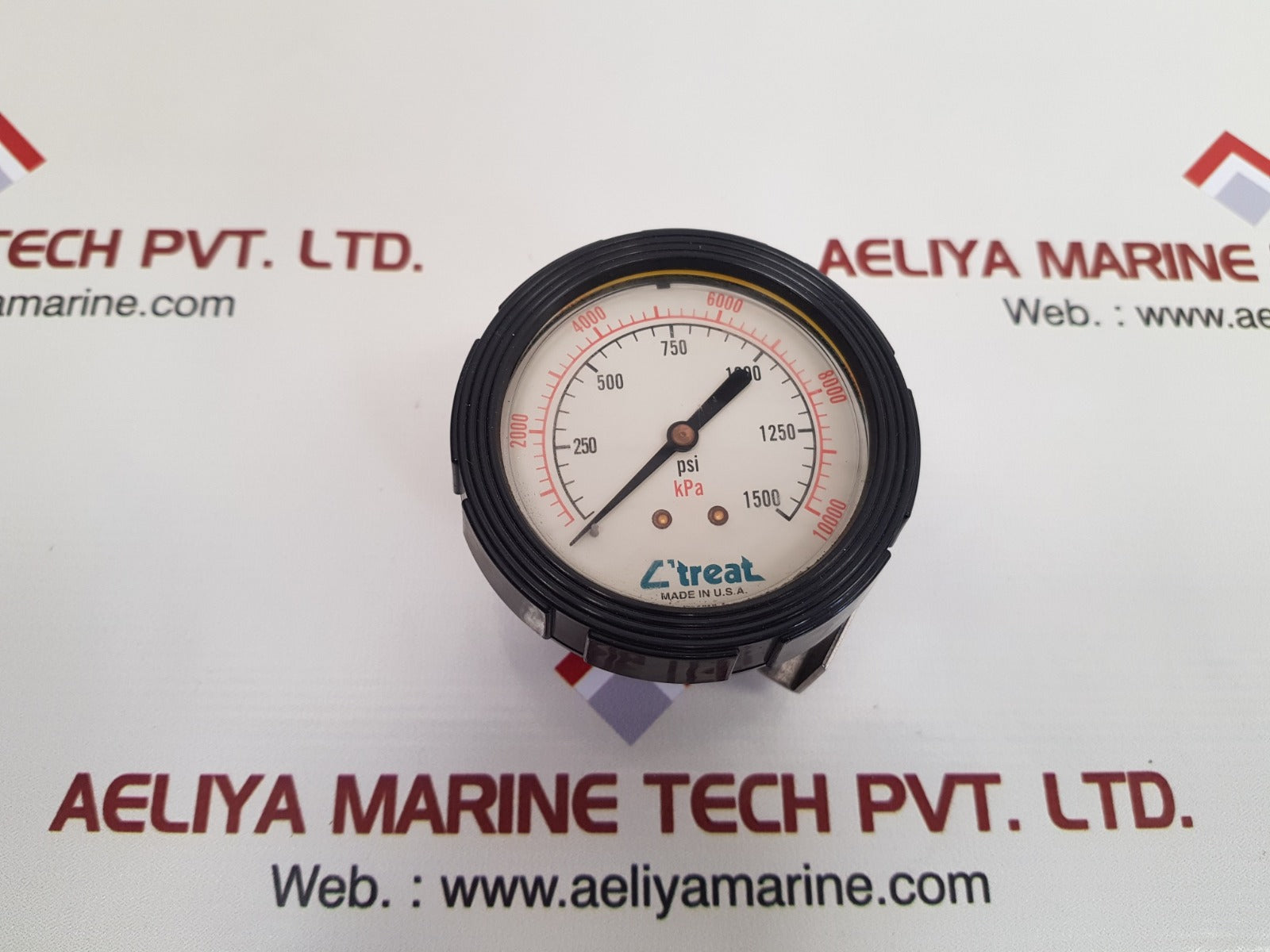 c’treat 02-1819-a panel gauge, 0-1500 psi