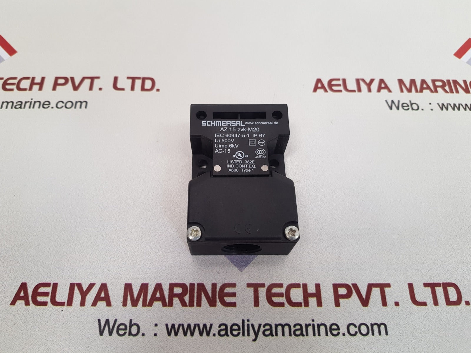 Schmersal az 15 zvk-m20 safety interlock switch