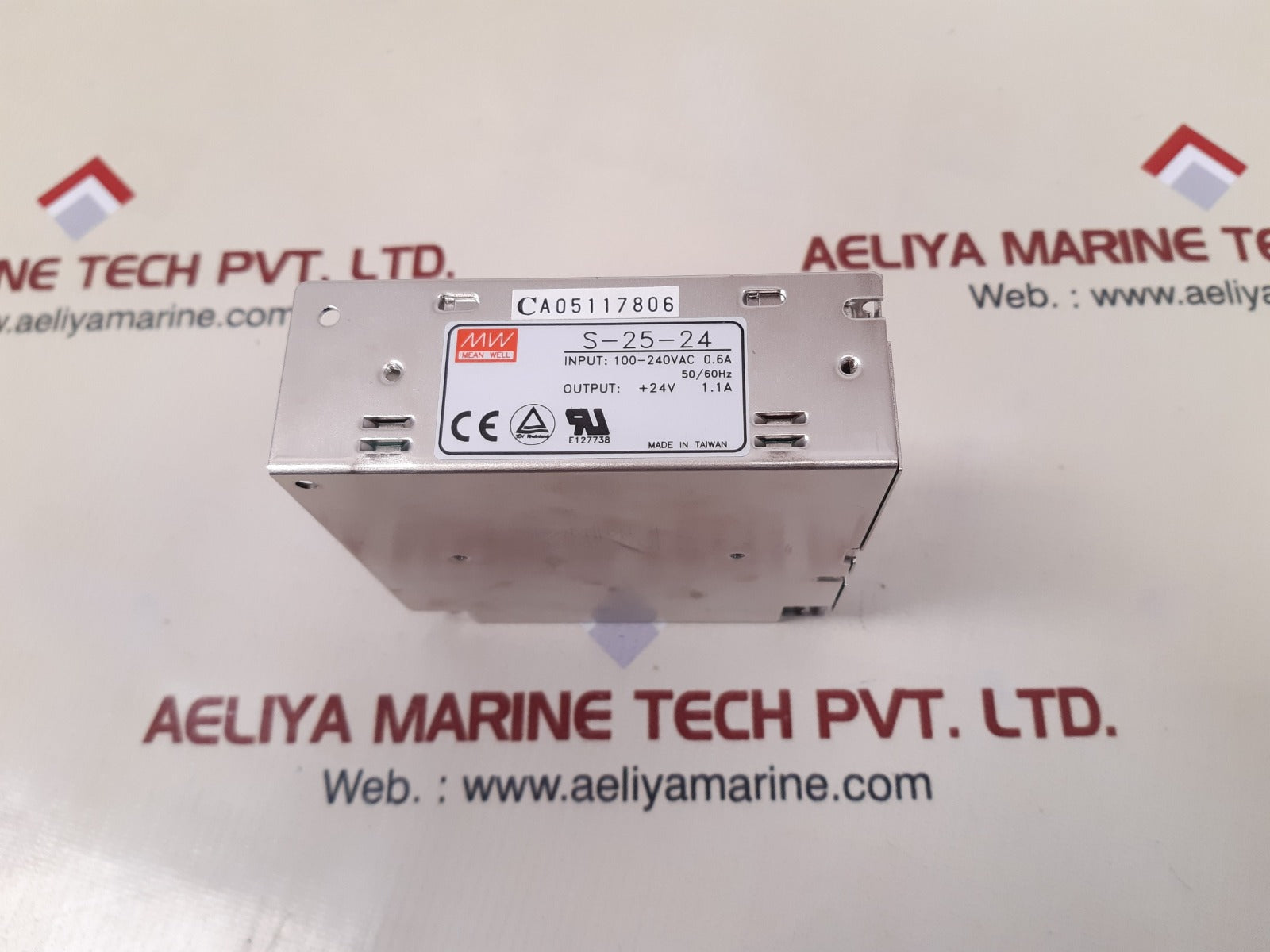 Mean well s-25-24 power supply 100-240vac