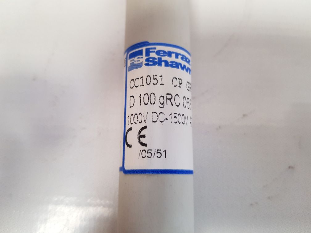 Ferraz shawmut cc1051 cp grc 20 127 63 fuses grc 1000v dc-1500v ac 63a