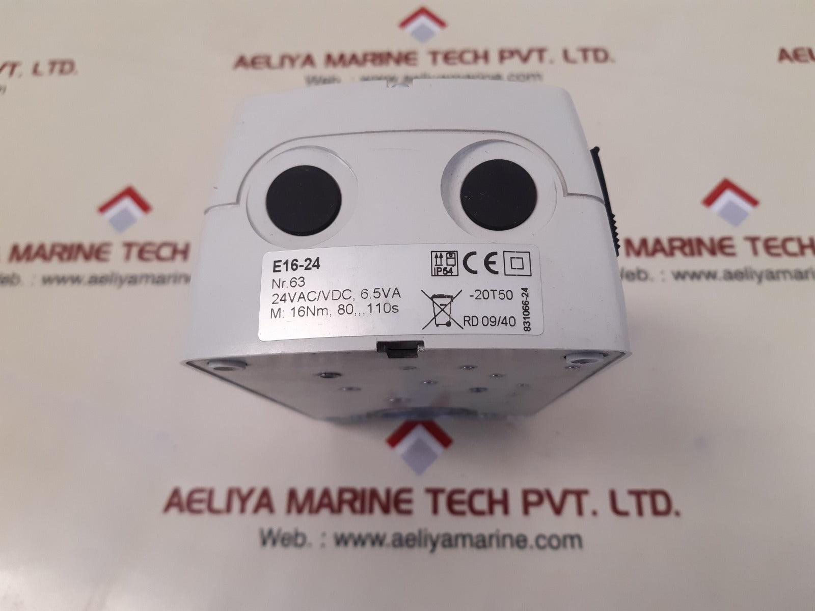Electro controls e16-24 damper valve motor